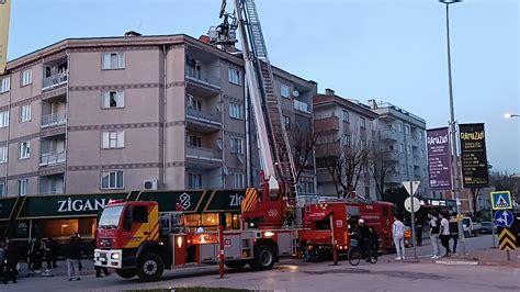 İ­n­e­g­ö­l­­d­e­ ­b­i­n­a­d­a­ ­y­a­n­g­ı­n­ ­p­a­n­i­ğ­i­ ­-­ ­Y­a­ş­a­m­ ­H­a­b­e­r­l­e­r­i­